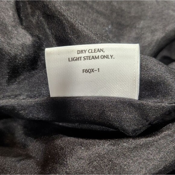 Eileen Fisher woman Womens black plus size Silk crinkle open front duster Sz XL - Picture 8 of 8